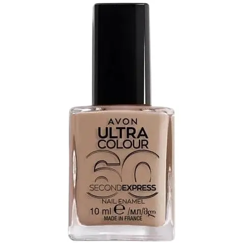 Швидковисихаючий лак для нігтів Avon УльтраКолір за 60 секунд Getting Bare 10 мл (494693264) - фото 1