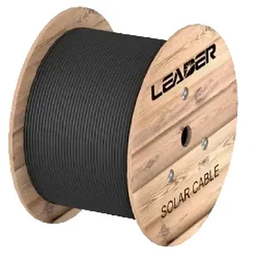 Кабель Leader PV 1x6мм2, бухта 500м, черный (УКРСЕПРО)