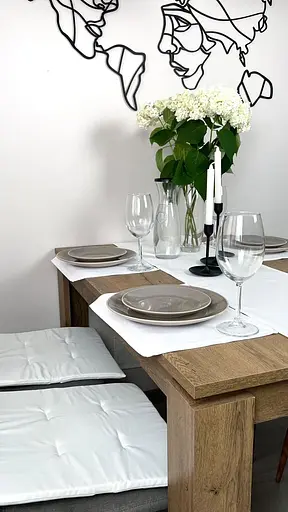 Доріжка водовідштовхувальна Білий однотон 170х40 см - фото 2