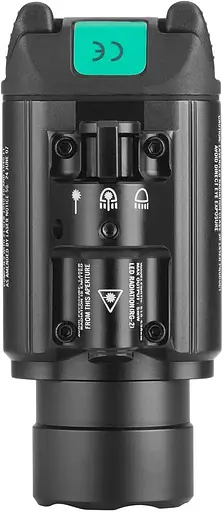 Фонарь с ЛЦВ Olight Baldr Pro Green Laser Black - фото 7