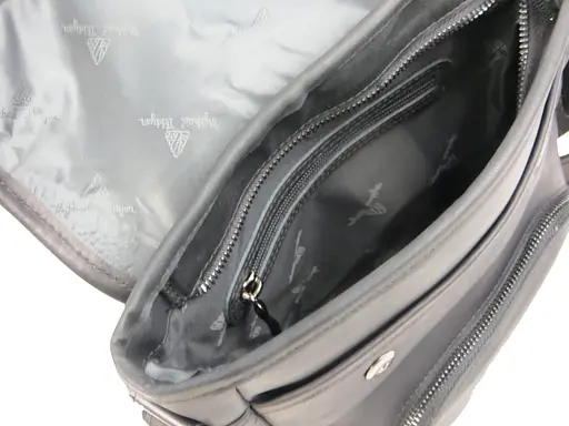 Кожаная мужская сумка Mykhail Ikhtyar 23х25х6 см sum0023009 - фото 9