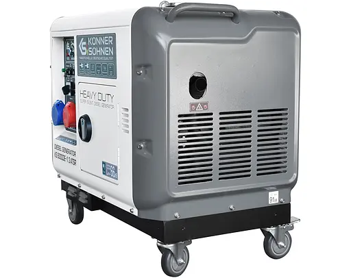 Генератор дизельний Konner&Sohnen 7/7.5 кВт KS 9300DE-1/3 ATSR - фото 4