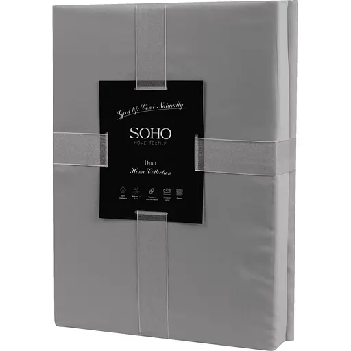 Комплект постільної білизни Soho Duet полуторний Grey/Graphite (Полуторний Duet 150*200 Grey/Gra) - фото 3