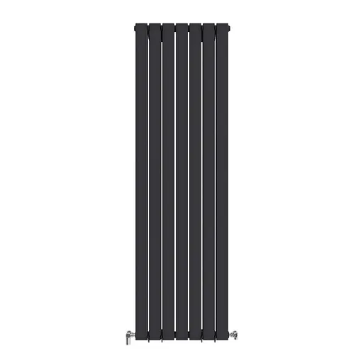Радіатор дизайнерський Ideale Vittoria 12 7/1600/476 чорний, Чорний - фото 1