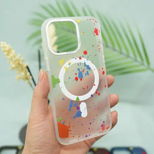 Чохол Epik TPU+PC Flush with MagSafe для Apple iPhone 15 Pro 6.1 White - фото 3