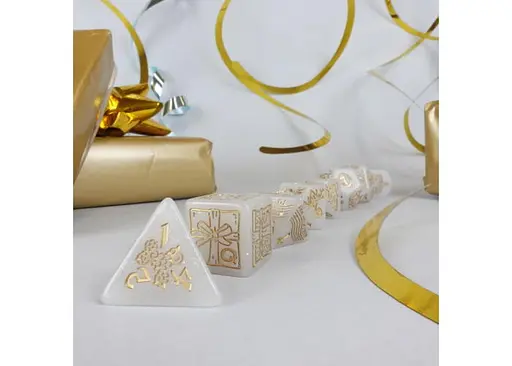 Набір кубиків Q WORKSHOP 20 years: Happy Birthday Dice Set , 8 шт. (S20Y03) - фото 6