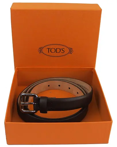 Ремінь шкіряний Tods жіночий 96-116х2,5 см acs0017752 - фото 9