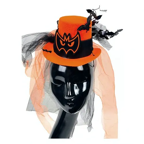 Капелюшок Леді Bat з фатою - фото 1