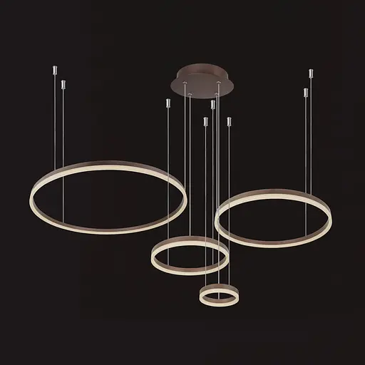 Люстра Brille подвесная потолочная для холла BR-926S/4 LED 120W*2 BR - фото 4