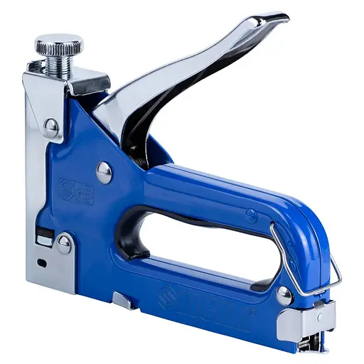 Степлер Sigma с регулятором для скоб 4-14мм (синий) (2821011) - фото 2