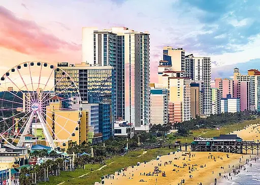 Пазл Trefl Пляж в Южной Каролине США 1000 эл. (10746) - фото 2