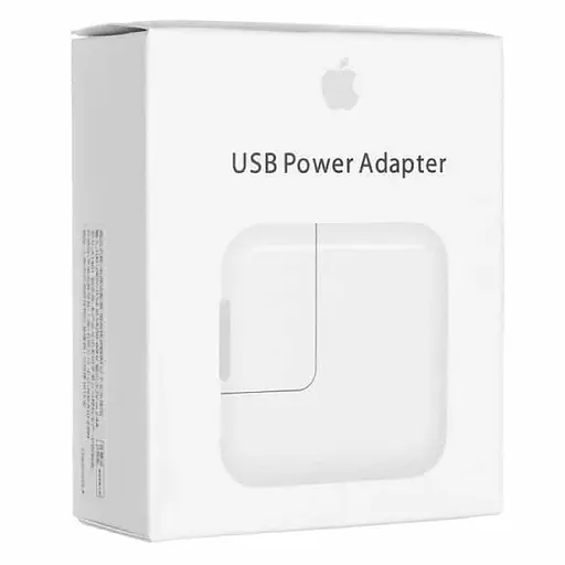 МЗП 12W Power Adapter for Apple (1USB-A) (AAA) (box) White - фото 4