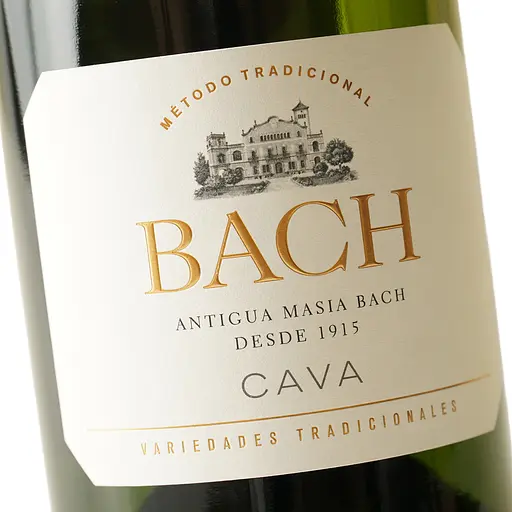 Вино игристое Bach Cava Extrisimo Semi Seco, белое, полусухое, 0,75 л - фото 5