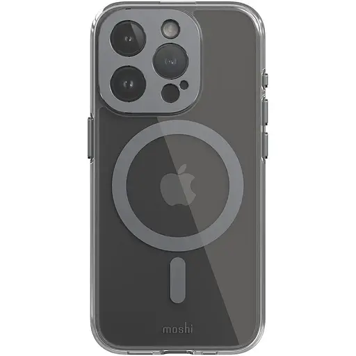 Чохол-накладка Moshi iGlaze Slim Hardshell Case Meteorite Gray для iPhone 15 Pro - фото 3