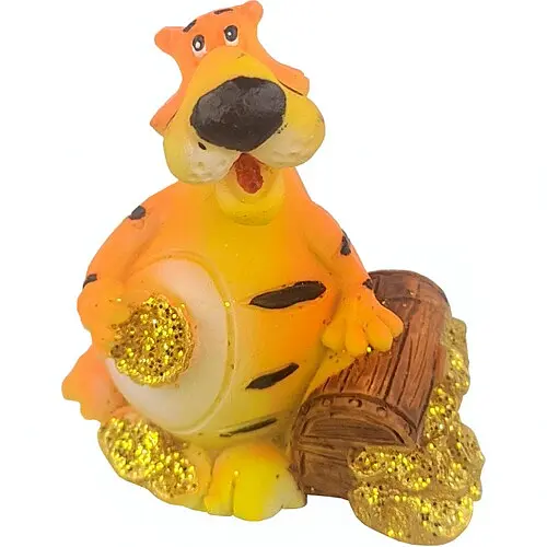 Фигурка Тигренок с монетами - фото 1