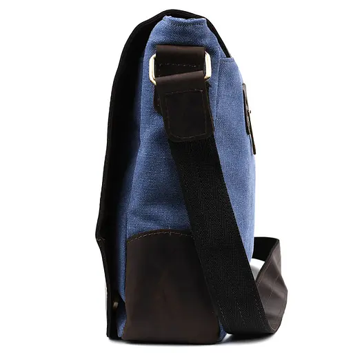 Кожаная мужская сумка через плечо TARWA 30х32х7,5 см nsa0001246 - фото 7