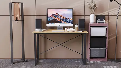 Компьютерный стол Ferrum-decor Дейв 75x100x60 белый ДСП Дуб Сан-Марино 16мм (FRD-102139)