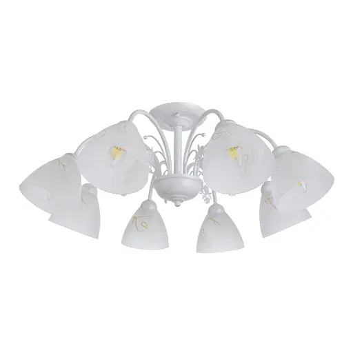 Люстра потолочная Brille E14 60W WH (LK-685C/8)