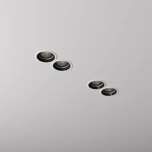 Встраиваемый светильник Skarlat RSL74132 7W WH+BK 3000K - фото 4