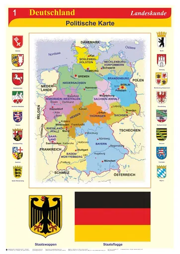 Deutschland im Portrat. landeskunde. Країнознавство. 16 федеральних земель Німеччини - фото 2