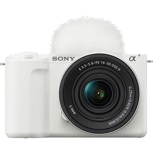 Бездзеркальний фотоапарат Sony ZV-E10 II Kit 16-50mm f3.5-5.6 OSS II White (ZVE10M2KW.CEC) UA [139311]