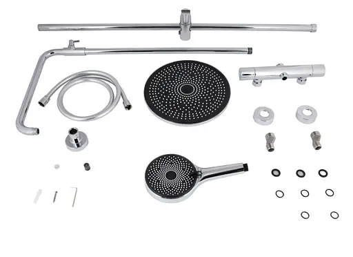 Душевая система универсальная Qtap Sloup Chrome термостатическая QTSL57103ONC - фото 7