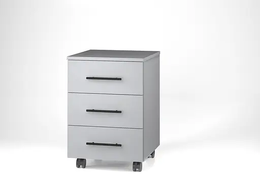 Тумба мобільна ОП-401 Orange-Line 406х423х584 Сіра мишка - фото 2