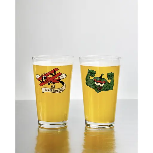 Набір келихів для пива Concept Glass Conix Set Beer Passion 2 шт. (BP/8812) - фото 2