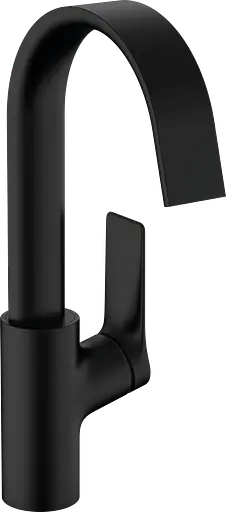 Смеситель для умывальника Hansgrohe Vivenis 210 с поворотным носиком Matt Black 75032670 Черный матовый - фото 1