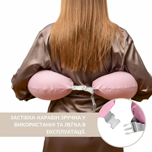 Подушка для годування Sei Design диванчик пудра 60х70х16 см (8000036177_пудра) - фото 7