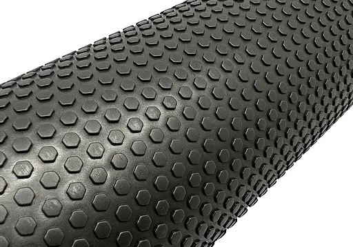 Масажний ролик EasyFit Foam Roller 60 см Чорний (EF-2032-BK) - фото 2
