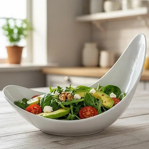 Салатник Ardesto фарфор белый (AR3746) - фото 5