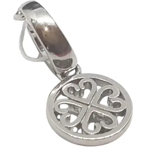 Срібна підвіска-шарм Харківська ювелірна фабрика. 500526-КР