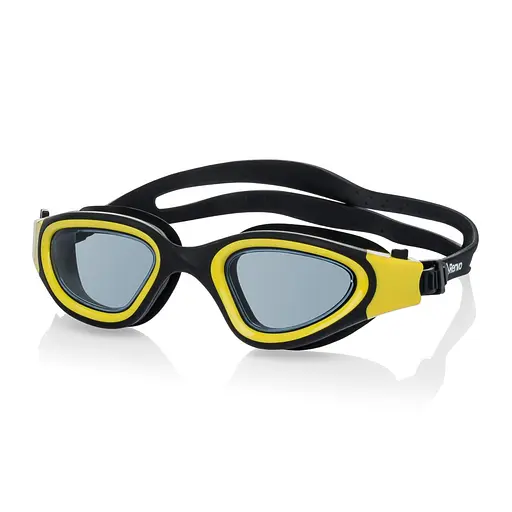 Окуляри для плавання Renvo Sangan Уні Anti-fog Чорний Жовтий OSFM (2SG320-018) - фото 1
