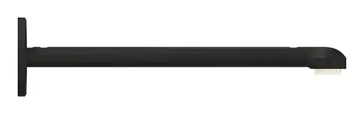 Верхний душ с душевым кронштейном 430 мм, 2 режима струи Grohe Rainshower 310 SmartActive 22123KF0, Черный матовый - фото 7