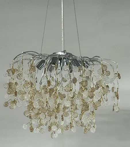 Люстра кришталева підвісна V WM-7002 600-E14*8-52