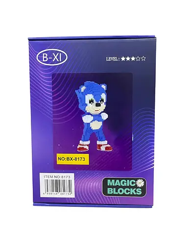 Конструктор Magic Blocks Їжачок Сонік на 1940 деталей (8173) - фото 3