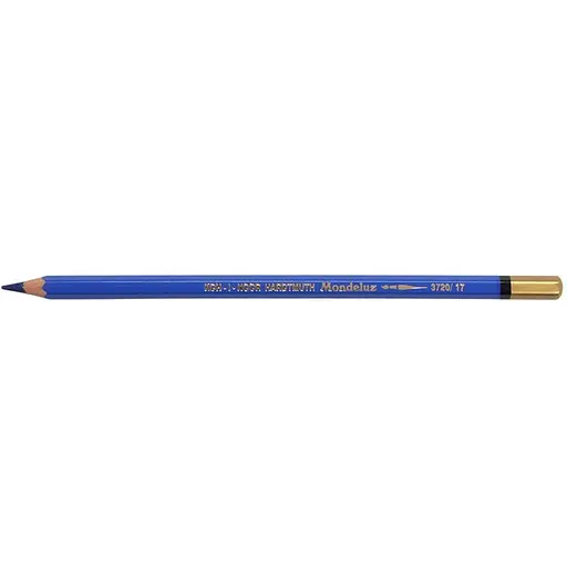 Олівець акварельний Koh-i-Noor Mondeluz cobalt blue кобальтовий синій (3720/17)