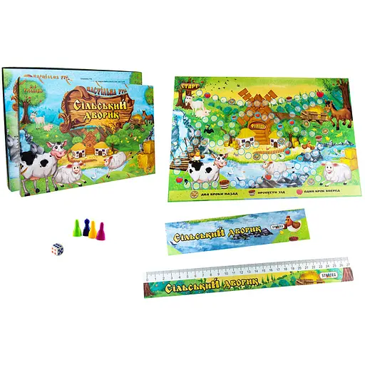 Настільна Гра-бродилка "Сільський дворик" 30503 укр - фото 2