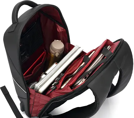 Рюкзак Yenkee 20L 15.6" Anti Theft Travel YBB 1501 Black (6811352) - фото 4