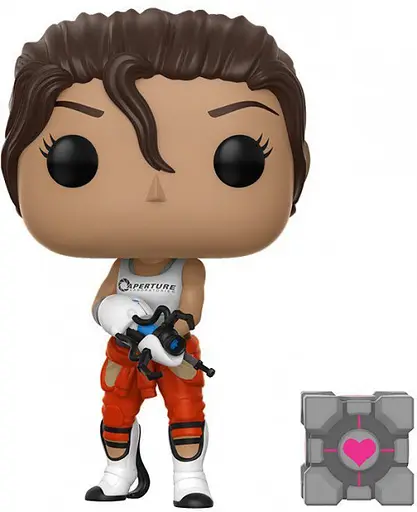 Фигурка Funko Pop Портал 2 Чел Portal 2 Chell 10 см Game P C 243 - фото 2