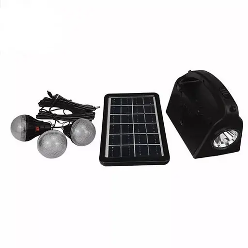 Фонарь (станция) на солнечных батареях CL-21 5W 3 лампы + Powerbank + FM + Bluetooth + microUSB (4 режима) - фото 6