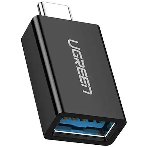 Адаптер Ugreen USB-C to USB 3.0 A Female Adapter чорний (20808)