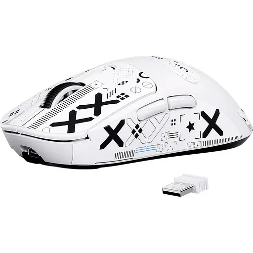 Миша Attack Shark X3 Wireless White [137544] - фото 6
