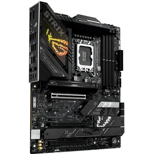 Материнська плата Asus Rog Strix Z890-H Gaming WIFI s1851 Z890 4xDDR5 M.2 HDMI DP Wi-Fi BT ATX - фото 4