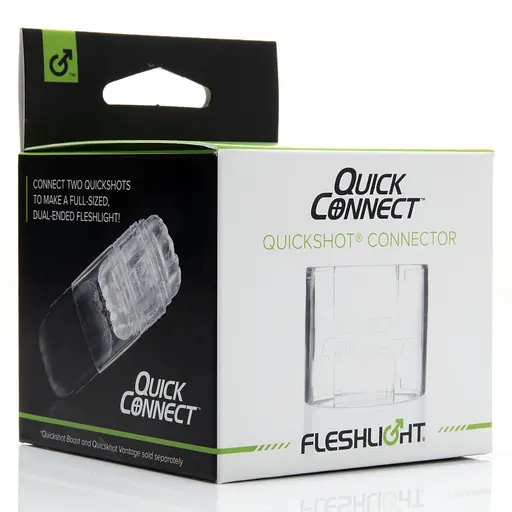 Адаптер Fleshlight Quickshot Quick Connect для з'єднання двох квікшотів в одну іграшку - фото 3