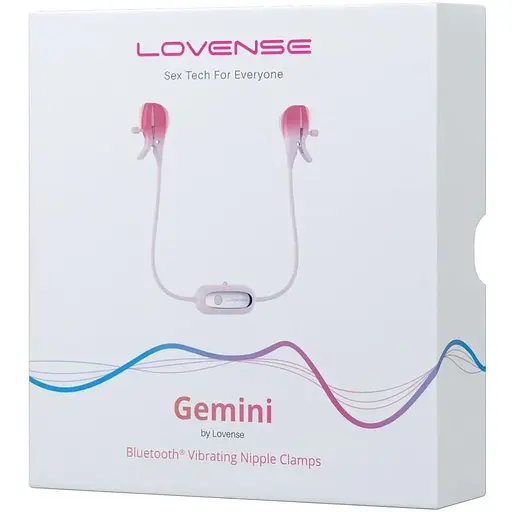 Смарт-вібратор для грудей Lovense Gemini регулювання стиснення соска можна носити - фото 6