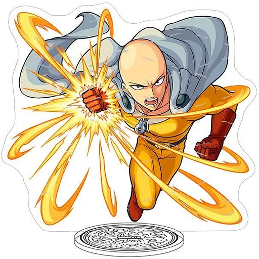 Акриловая фигурка Ванпанчмен One Punch Man  AF OP 010