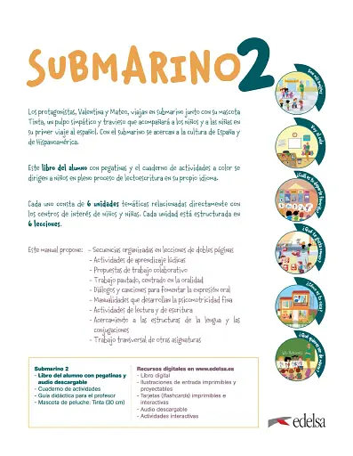 Submarino 2 Pack: Libro del alumno + Cuaderno de ejercicios + Audio descargable - фото 14