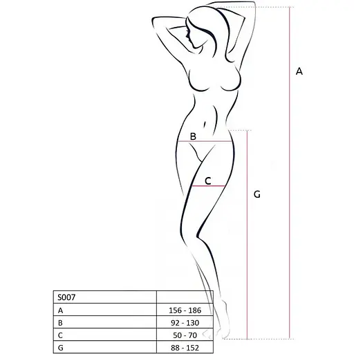 Эротические чулки-стокинги Passion S024 One Size, White - фото 4